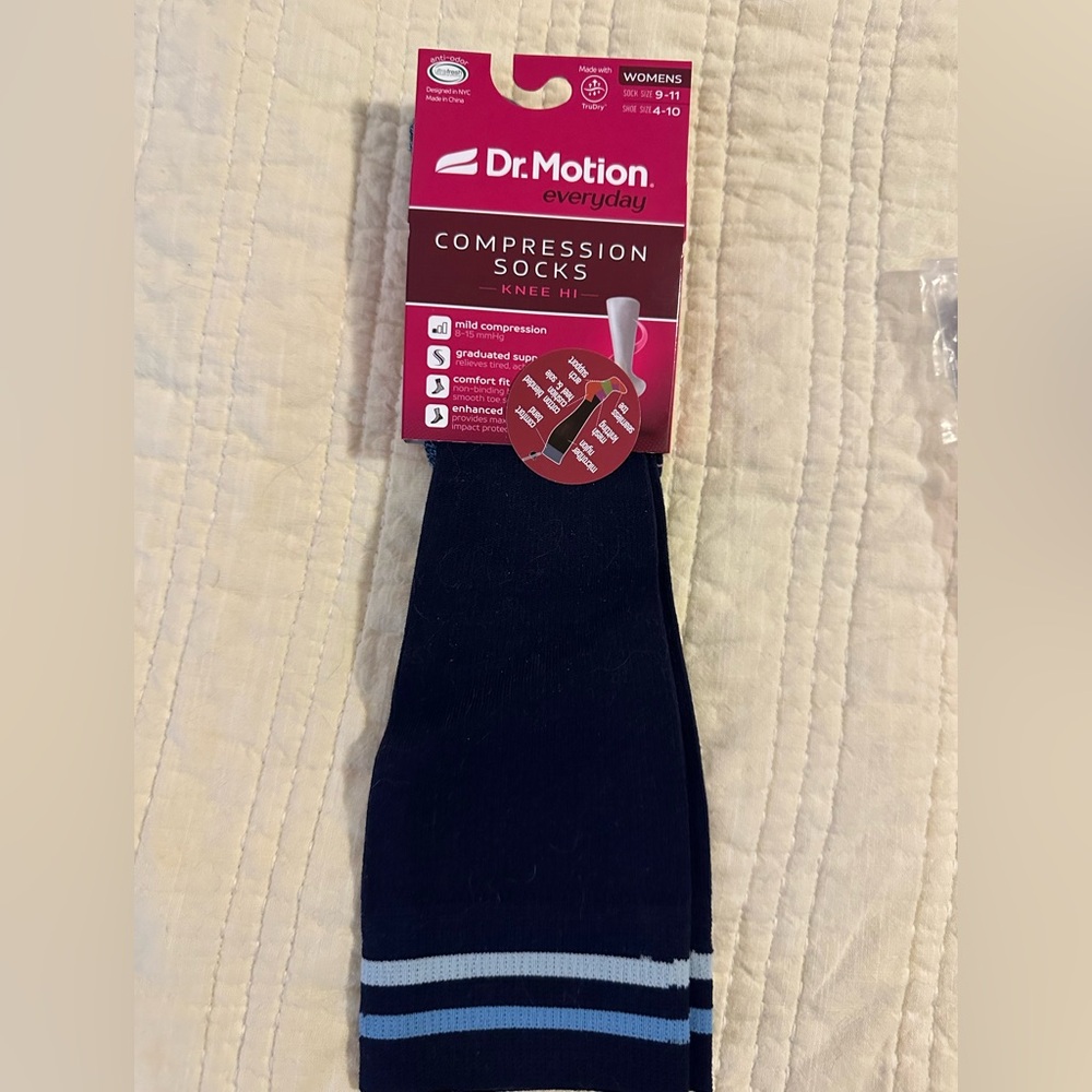 Everyday Navy Compression Socks